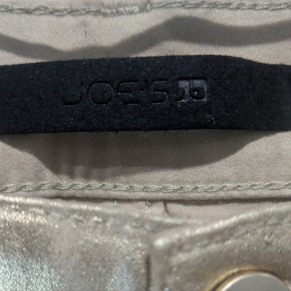 Joe's Jeans The Mia Gold Foil Jeans - Picture 6 of 7